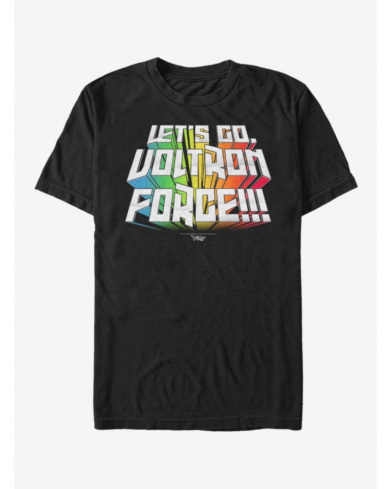 Voltron Let's Go T-Shirt $7.45 T-Shirts